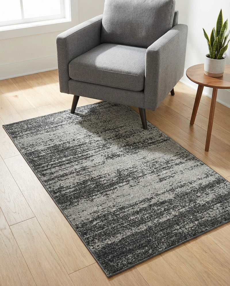 Studio Haven Collection Area Rug -  Gallery (Dark Gray) Rectangle Dark Gray  lifestyle 31