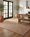 Highland Woven Jute Collection Area Rug - Glenmore (Light Brown) Rectangle Light Brown  lifestyle 11