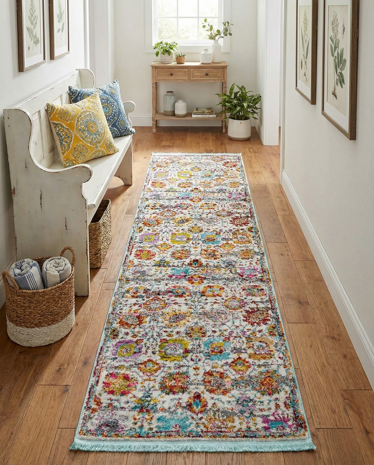 Arcadia Rugs Collection Area Rug -  Elysium Runner Multi  lifestyle 81