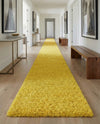 Plush Oasis Collection Area Rug - Serenity (Tuscan Sun Yellow) Runner Tuscan Sun Yellow  lifestyle 57