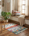Colorburst Oasis Collection Area Rug -  Lagoon Rectangle Multi  lifestyle 15