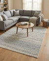 Serenity Sands Collection Area Rug -  Tranquilbay Rectangle Cream  lifestyle 11