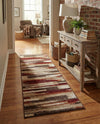 Autumn Meadow Collection Area Rug -  Duskridge Runner Multi  lifestyle 56