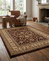 Jaipur Elegance Collection Area Rug -  Nahargarh (Brown) Rectangle Brown  lifestyle 14