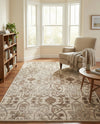 Andes Summit Collection Area Rug -  Merida Rectangle Dark Beige  lifestyle 18