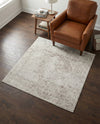 Cambridge Classics Collection Area Rug -  Magdalene (Gray) Square Gray  lifestyle 67