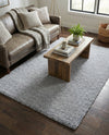 Alpine Plush Collection Area Rug -  Cortina (Sterling) Rectangle Sterling  lifestyle 13