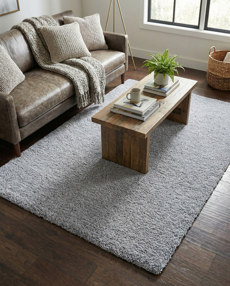 Alpine Plush Collection Area Rug -  Cortina (Sterling) Rectangle Sterling  lifestyle 13