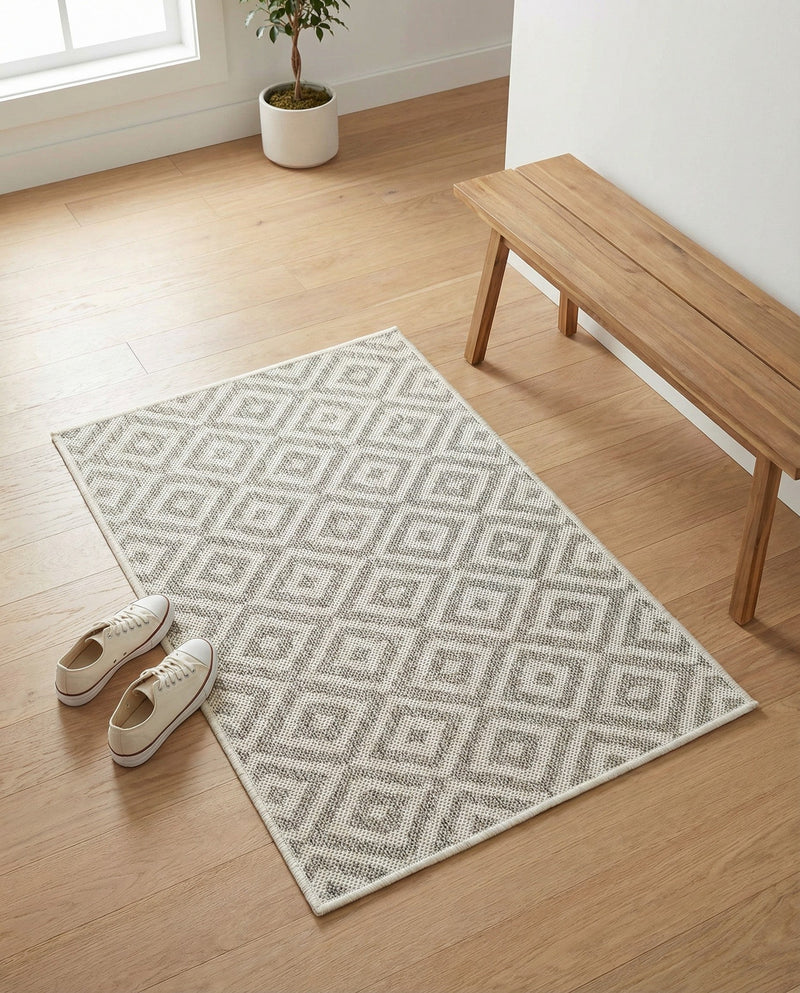 Urban Oasis Rugs Collection Area Rug -  Rooftop (Light Gray) Rectangle Light Gray  lifestyle 21
