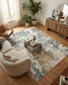 Gobi Sands Collection Area Rug -  Shapotou Rectangle Beige  lifestyle 5