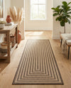 Sahara Sands Collection Area Rug -  Abydos Runner Natural and Brown  lifestyle 43