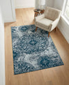 Riviera Elegance Collection Area Rug -  Monaco (Blue) Rectangle Blue  lifestyle 18