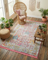 Arcadia Rugs Collection Area Rug -  Olympus Rectangle Pink  lifestyle 46