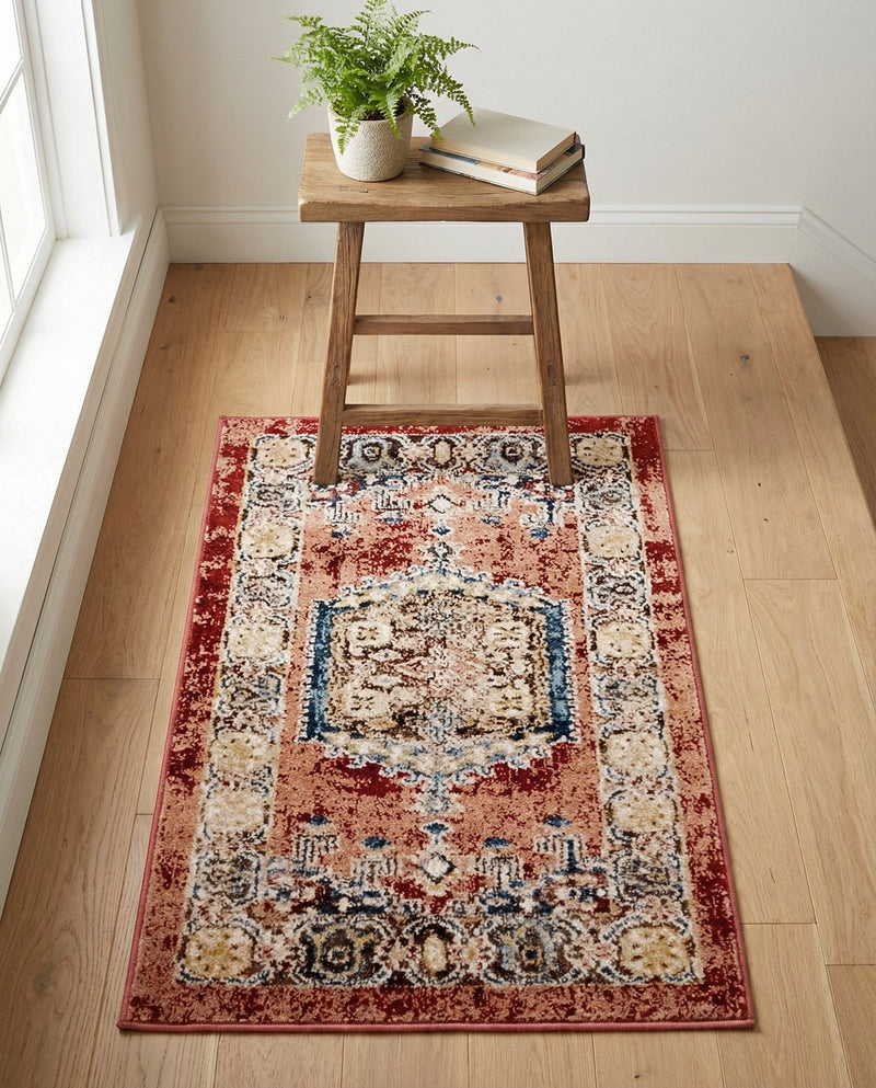 Eden Oasis Collection Area Rug -  Refuge (Terracotta) Rectangle Terracotta  lifestyle 11