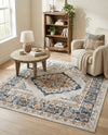 Cambridge Classics Collection Area Rug -  Magdalene (Cream) Square Cream  lifestyle 76