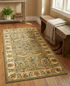 Jaipur Elegance Collection Area Rug -  Lal Rectangle Green  lifestyle 33