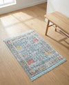 Arcadia Rugs Collection Area Rug -  Olympus Rectangle Blue  lifestyle 33