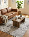 Dresden Elegance Collection Area Rug -  Pirna Rectangle Gray  lifestyle 16