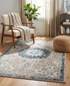 Brighton Terrace Collection Area Rug - Hove (Gray) Rectangle Gray  lifestyle 14