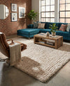 Eternal Plush Oasis Collection Area Rug -  Tranquility (Linen) Rectangle Linen  lifestyle 18