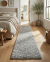 Eternal Plush Oasis Collection Area Rug -  Tranquility (Ash) Runner Ash  lifestyle 66