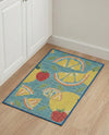 Coastal Terrace Collection Area Rug -  Cove Rectangle Blue  lifestyle 5