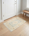 Bazaar Chic Collection Area Rug -  Kenitra Rectangle Blue and Ivory  lifestyle 5