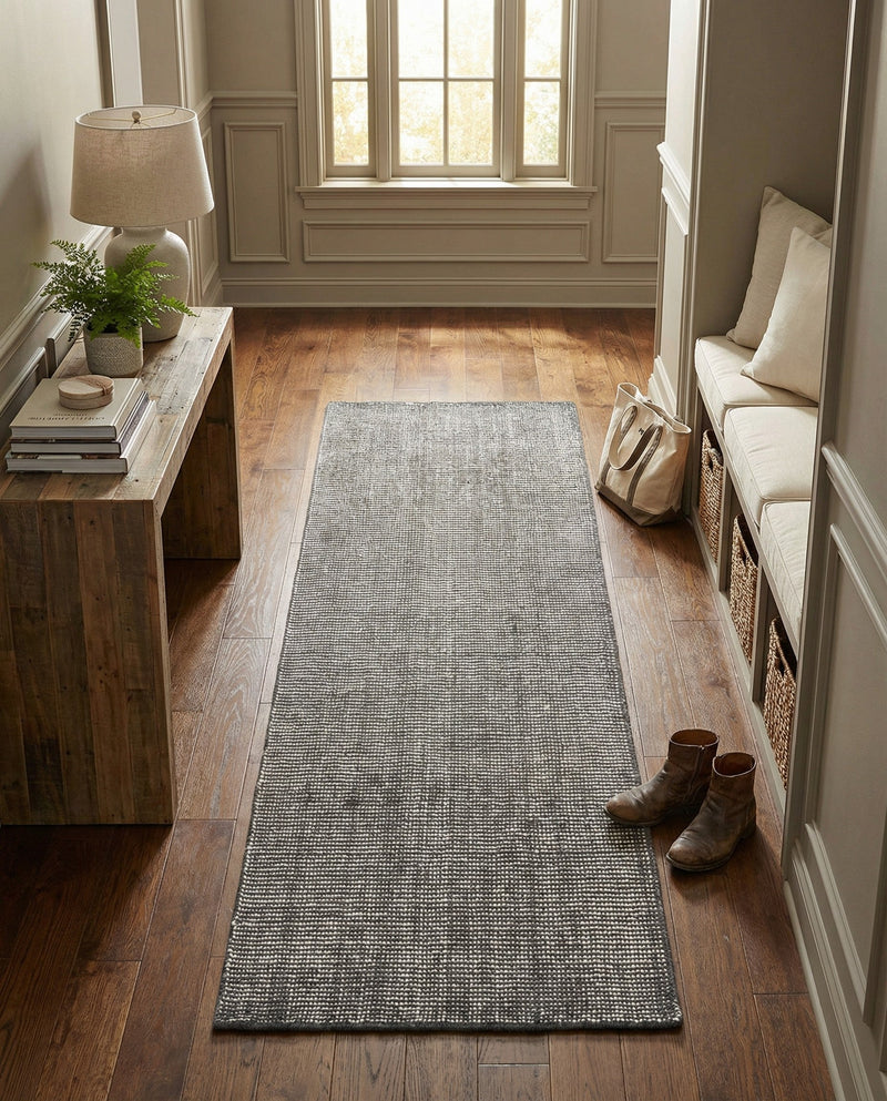 Berkshire Estate Collection Area Rug - Windsor (Earl Grey) Runner Earl Grey  lifestyle 78
