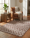 Geo Garden Lattice Collection Area Rug -  Andalusia Rectangle Dusty Rose  lifestyle 16