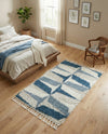 Cozy Cove Shag Collection Area Rug -  Tidewater Rectangle Blue  lifestyle 24
