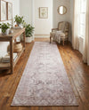 Heritage Elegance Collection Area Rug -  Charlottenburg Runner Gray  lifestyle 74
