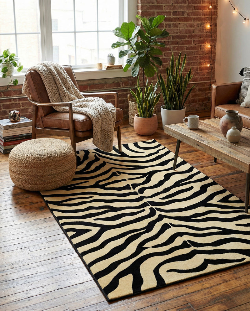 Savannah Sojourn Collection Area Rug -  Kilimanjaro Rectangle Cream  lifestyle 19