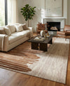 Urban Terrace Collection Area Rug -  Balcony Rectangle Beige Brown  lifestyle 12