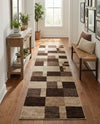 Autumn Meadow Collection Area Rug -  Sycamoreside (Light Brown) Runner Light Brown  lifestyle 59