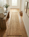 Woven Seaside Elegance Collection Area Rug - Coastline Runner Natural  lifestyle 68
