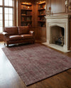 Berkshire Estate Collection Area Rug - Windsor (Mocha Brown) Rectangle Mocha Brown  lifestyle 12