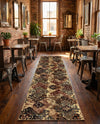 Bistro Lounge Collection Area Rug -  Piccolo Runner Beige  lifestyle 70