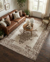 Sanctuary Retreat Collection Area Rug - Haven Rectangle Chocolate Brown  lifestyle 19