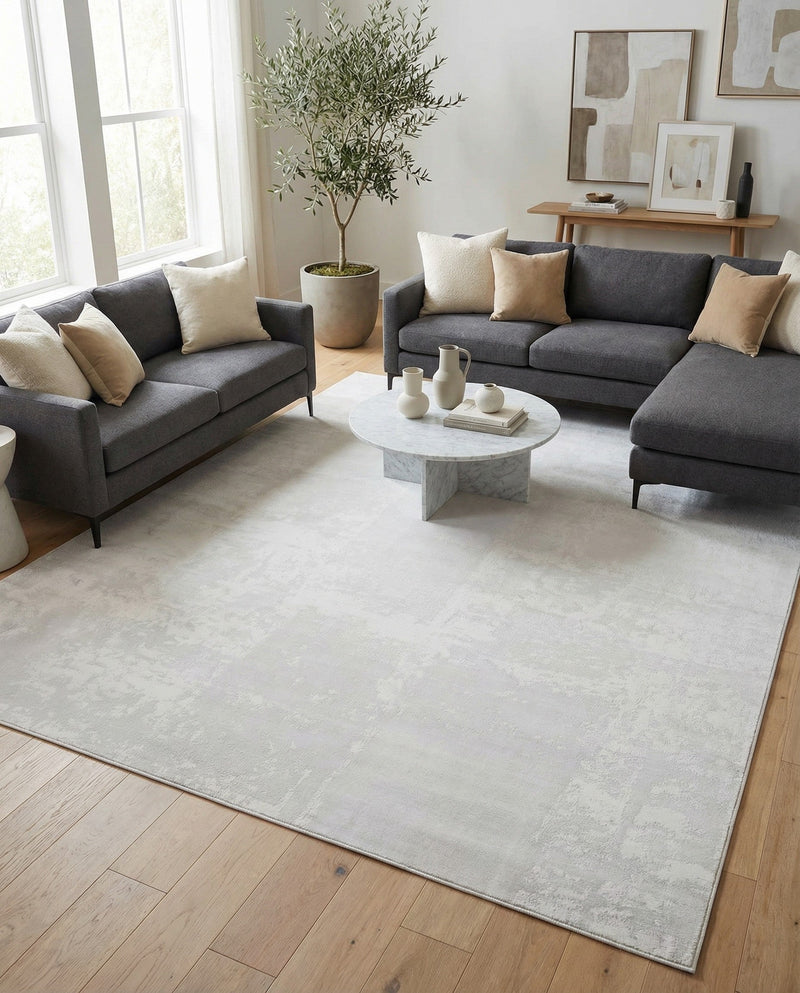 Bloomsbury Elegance Collection Area Rug -  Belgravia Rectangle Ivory  lifestyle 48