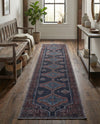 Rovaniemi Collection Area Rug - Lapland Runner Charcoal and Gray  lifestyle 64