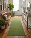Soho Elegance Collection Area Rug - Chelsea (Green) Runner Green  lifestyle 61