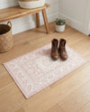 Tribal Terrace Treasures Collection Area Rug -  Incan Isle (Pink) Rectangle Pink  lifestyle 15
