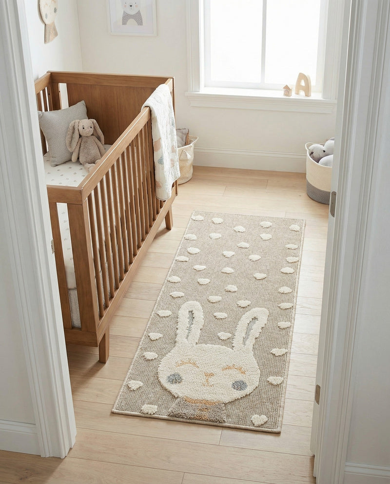 Wonder Tykes Collection Area Rug -  Blisswood Runner Peach Blossom  lifestyle 50
