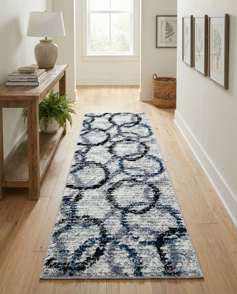 Santa Fe Trails Collection Area Rug -  Taos Runner Ivory  lifestyle 61