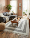 Sahara Chic Collection Area Rug -  Casablanca Rectangle Gray  lifestyle 41