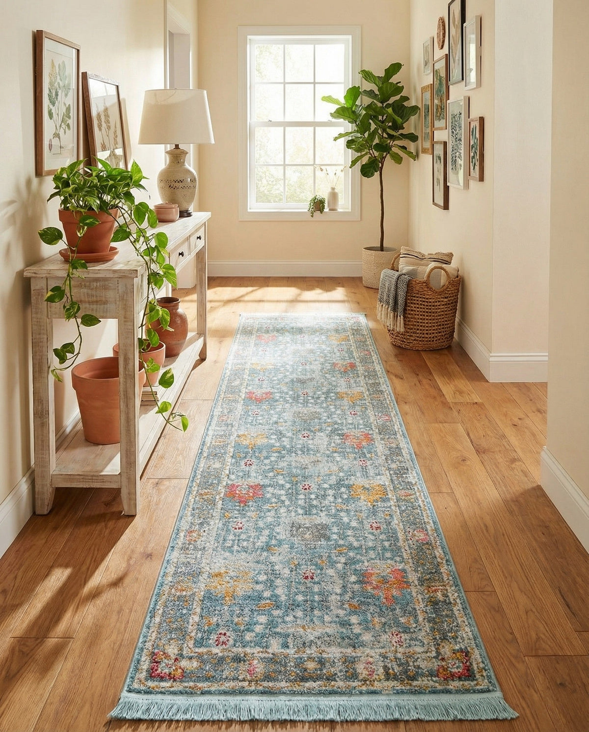 Arcadia Rugs Collection Area Rug -  Olympus Runner Blue  lifestyle 157