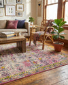 Sierra Collection Area Rug -  Shasta Rectangle Pink  lifestyle 47