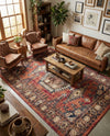 Eden Oasis Collection Area Rug -  Refuge (Terracotta) Rectangle Terracotta  lifestyle 17
