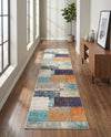 Colorburst Oasis Collection Area Rug - Palette Runner Multi  lifestyle 66