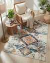 Tangier Treasures Collection Area Rug -  Fez Rectangle Ivory  lifestyle 10